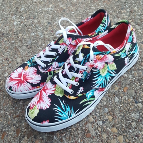 floral canvas shoes womens